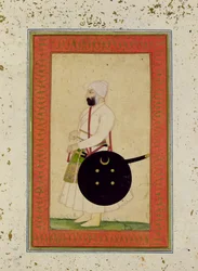 Portrait de Dilir Khan, c.1760, du Grand Album Clive